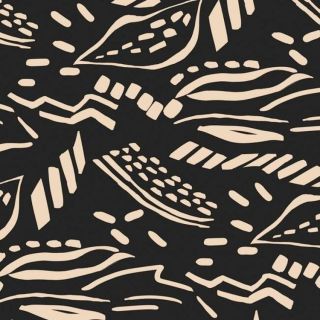 Tafelzeil_Lola_Dakarai_Onyx_LAL01663-tafelzeil-zwart-bladere-zomer-afwasbaar
