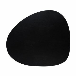 zwart-effen-leer-onderzetter-pebble-Skinnatur