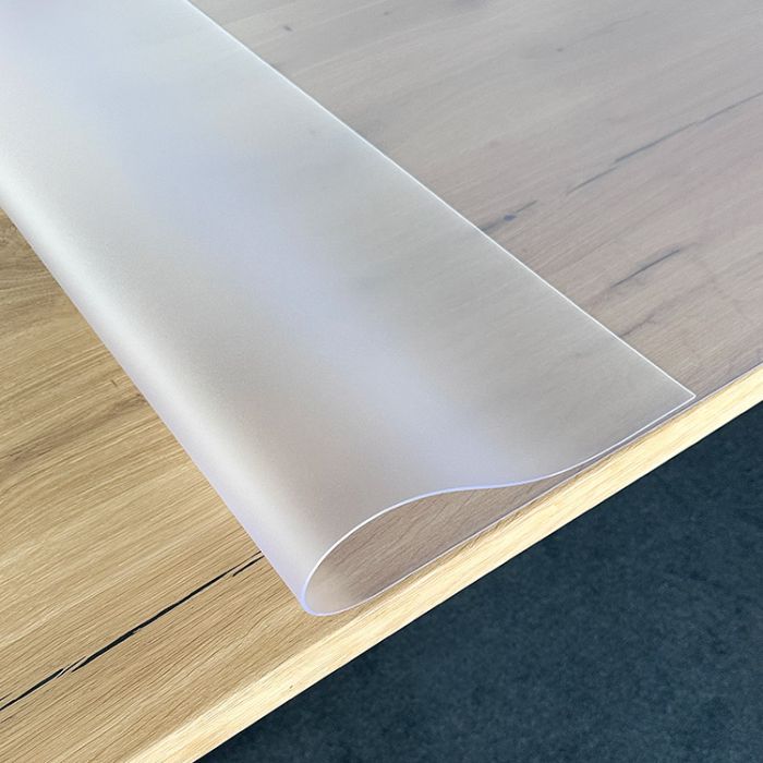 vidaXL Tafelbeschermer 80x80 cm 2 mm PVC transparant