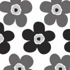 Lola-tafelzeil-bloemen-wit-zwart-print