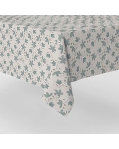 buitentafellaken-afwasbestendig-Captain Cook-tafeldoek-PVC-groen-bloemen