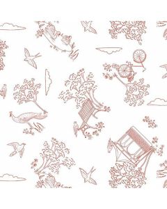 park-vogels-wolken-bomen-fiets-zomer-Lola tafelzeil